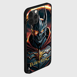 Чехол для iPhone 12 Pro Elden Ring персонаж темный рыцарь, цвет: 3D-черный — фото 2