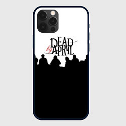 Чехол для iPhone 12 Pro Dead by april rock, цвет: 3D-черный