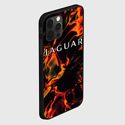 Чехол для iPhone 12 Pro Jaguar red lava, цвет: 3D-черный — фото 2