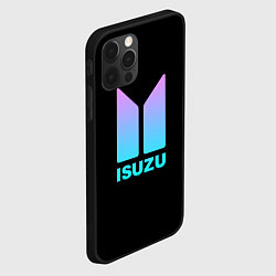 Чехол для iPhone 12 Pro Isuzu neon steel, цвет: 3D-черный — фото 2