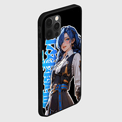 Чехол для iPhone 12 Pro Mushoku Tensei - Рокси тян, цвет: 3D-черный — фото 2