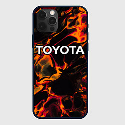 Чехол iPhone 12 Pro Toyota red lava