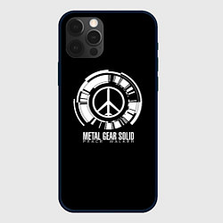 Чехол для iPhone 12 Pro Metal gear solid snake logo, цвет: 3D-черный