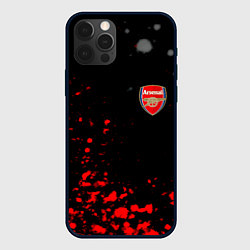 Чехол для iPhone 12 Pro Arsenal spash, цвет: 3D-черный