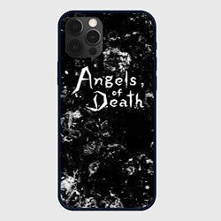 Чехол для iPhone 12 Pro Angels of Death black ice, цвет: 3D-черный