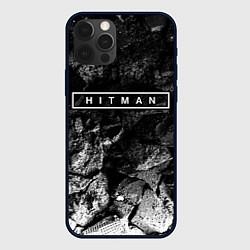 Чехол для iPhone 12 Pro Hitman black graphite, цвет: 3D-черный