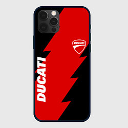 Чехол iPhone 12 Pro Ducati - logo