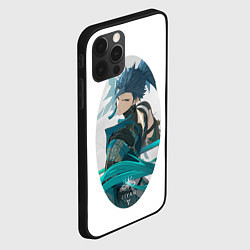 Чехол для iPhone 12 Pro Wuthering Waves, цвет: 3D-черный — фото 2