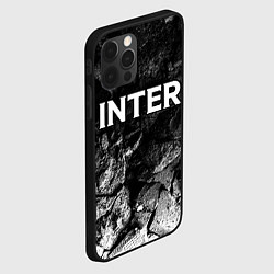 Чехол для iPhone 12 Pro Inter black graphite, цвет: 3D-черный — фото 2