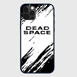 Чехол iPhone 12 Pro Dead space чёрные краски