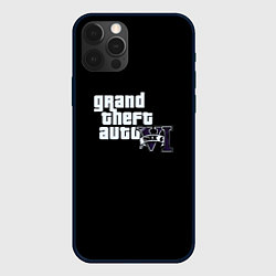 Чехол iPhone 12 Pro GTA 6 logo vice city