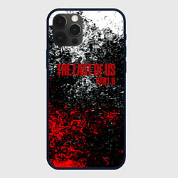 Чехол для iPhone 12 Pro The Last of Us брызги красок, цвет: 3D-черный