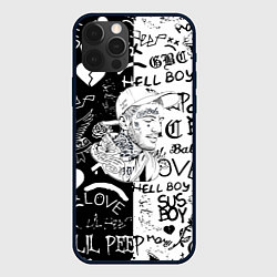 Чехол iPhone 12 Pro Lii Peep pattern rap