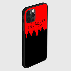 Чехол для iPhone 12 Pro Lil Peep band, цвет: 3D-черный — фото 2