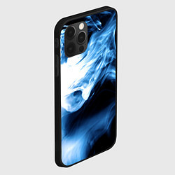 Чехол для iPhone 12 Pro Дым смок вейпа текстура, цвет: 3D-черный — фото 2