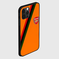 Чехол для iPhone 12 Pro Arsenal geometry steel, цвет: 3D-черный — фото 2