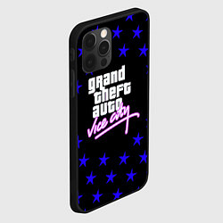 Чехол для iPhone 12 Pro GTA star vice city, цвет: 3D-черный — фото 2