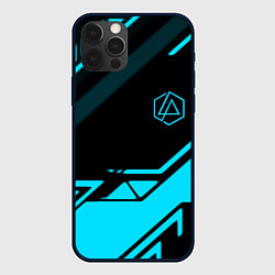 Чехол iPhone 12 Pro Linkin park geometry