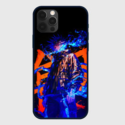 Чехол для iPhone 12 Pro Маг Мэгуми Фусигуро - Магическая битва, цвет: 3D-черный