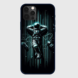 Чехол iPhone 12 Pro Отдыхающий космонавт