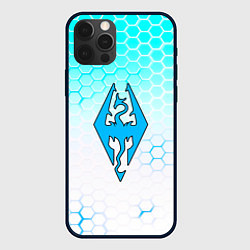 Чехол для iPhone 12 Pro The elder scrolls hexagon, цвет: 3D-черный