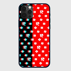 Чехол iPhone 12 Pro Roblox glitch pattern