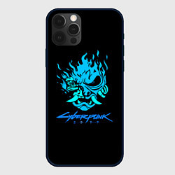 Чехол iPhone 12 Pro Cyberpunk 2077 logo game