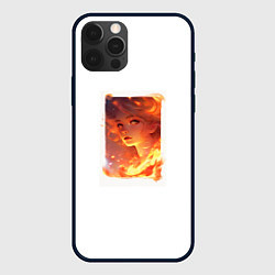 Чехол iPhone 12 Pro Flame girl