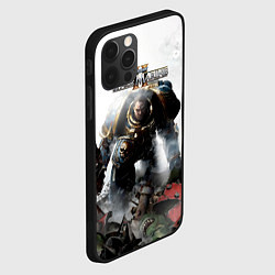 Чехол для iPhone 12 Pro Warhammer 40000 space marine 2 poster, цвет: 3D-черный — фото 2