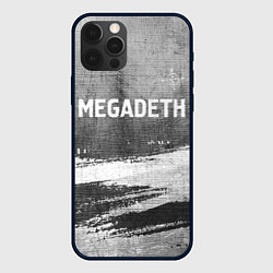 Чехол iPhone 12 Pro Megadeth - grey gradient посередине