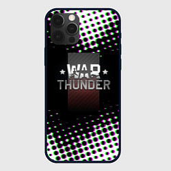 Чехол для iPhone 12 Pro Вартандер онлайн текстура, цвет: 3D-черный