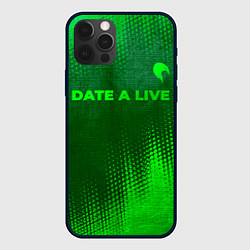 Чехол iPhone 12 Pro Date A Live - green gradient посередине