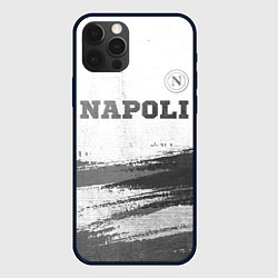 Чехол для iPhone 12 Pro Napoli - white gradient посередине, цвет: 3D-черный