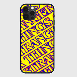 Чехол iPhone 12 Pro Stranger Things serials