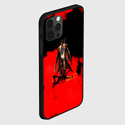 Чехол для iPhone 12 Pro Devil May Cry Dante краски, цвет: 3D-черный — фото 2