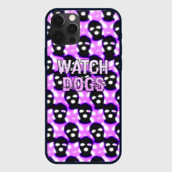 Чехол для iPhone 12 Pro Watch dogs hacker, цвет: 3D-черный