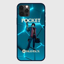 Чехол для iPhone 12 Pro Pocket Deadlock, цвет: 3D-черный