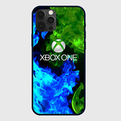 Чехол для iPhone 12 Pro Xbox битва огня, цвет: 3D-черный