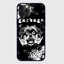 Чехол для iPhone 12 Pro Garbage рок пес, цвет: 3D-черный
