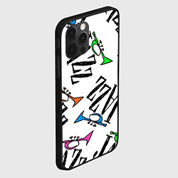 Чехол для iPhone 12 Pro Just jazz in color, цвет: 3D-черный — фото 2