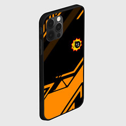 Чехол для iPhone 12 Pro Serious Sam geometry, цвет: 3D-черный — фото 2