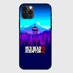 Чехол iPhone 12 Pro Red Dead Redemption rockstar