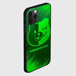 Чехол для iPhone 12 Pro Danganronpa - green gradient, цвет: 3D-черный — фото 2