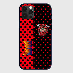 Чехол iPhone 12 Pro Doom pattern steell