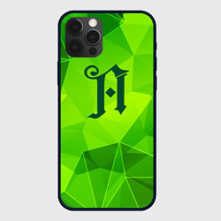 Чехол iPhone 12 Pro Architects green poly