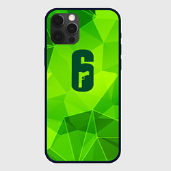 Чехол iPhone 12 Pro Rainbow Six green poly