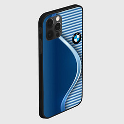 Чехол для iPhone 12 Pro BMW текстура, цвет: 3D-черный — фото 2