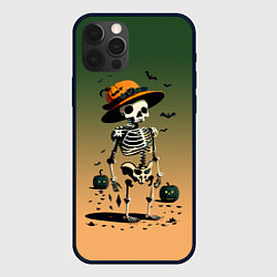 Чехол iPhone 12 Pro Funny skeleton - ai art fantasy