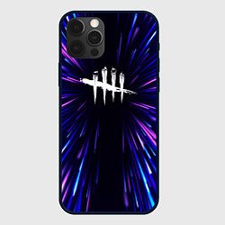 Чехол для iPhone 12 Pro Dead by Daylight neon energy, цвет: 3D-черный