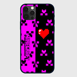 Чехол iPhone 12 Pro Minecraft love game